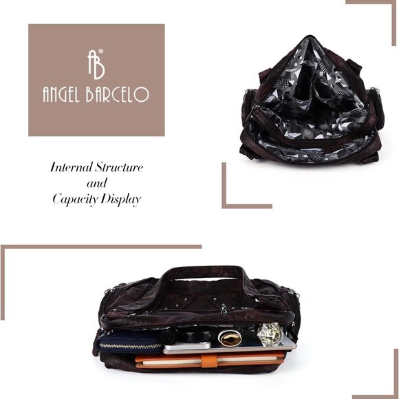 Hobo Bag for Women Crossbody Purse and Handbags Ladies Shoulder Bags - Picture 5 of 7